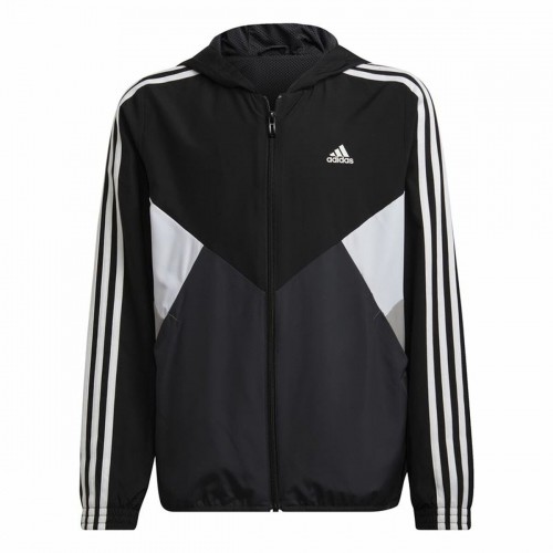 Детская спортивная куртка Adidas Coupe-Vent Colorblock Чёрный image 1