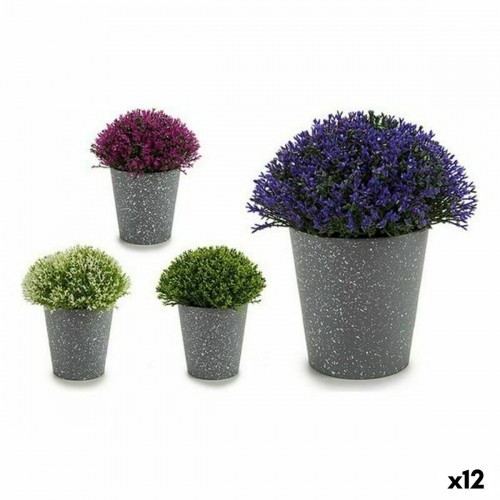 Decorative Plant Plastic 14 x 15 x 14 cm (12 Units) image 1