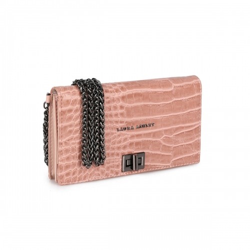 Women's Handbag Laura Ashley DUTHIE-CROCO-POWDER Pink 19 x 11 x 3 cm image 1