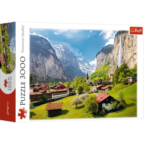 Trefl Puzzles TREFL Puzle Šveice, 3000 gab. image 1