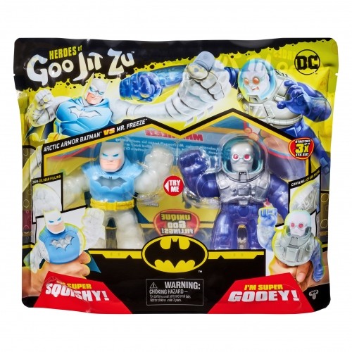 HEROES OF GOO JIT ZU DC Фигурки, двойная упаковка (Arctic Batman vs Mr Freeze) image 1