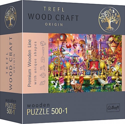 Trefl Puzzles TREFL Пазл из дерева Волшебный мир 500+1 шт. image 1