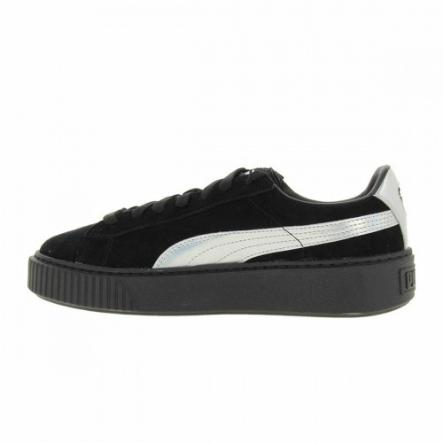 Женские спортивные кроссовки Puma Suede Platform Explos  Чёрный image 1