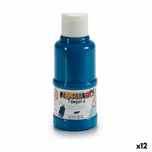 Pincello Tempera Gaiši Zils (120 ml) (12 gb.) image 1