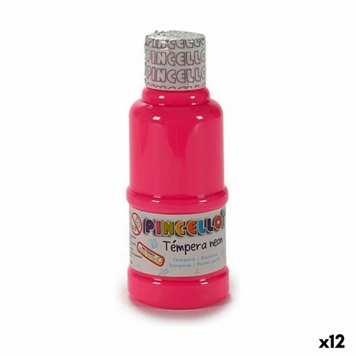 Pincello Tempera Neon Rozā 120 ml (12 gb.) image 1