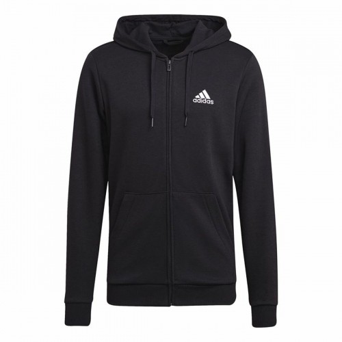 Men's Sports Jacket Adidas French Terry Big Logo Black image 1