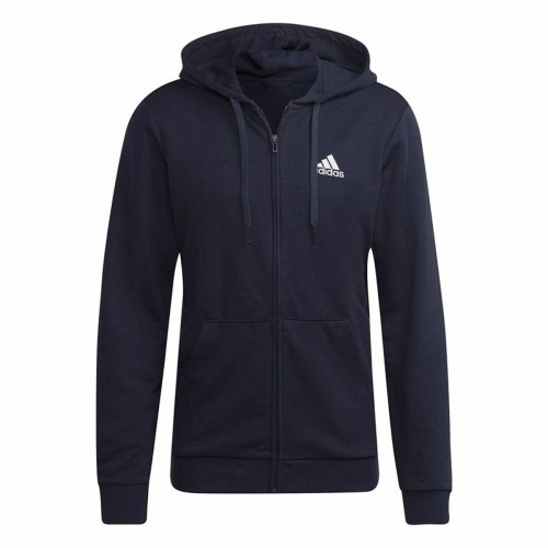 Men's Sports Jacket Adidas  Essentials French Terry Big Dark blue image 1