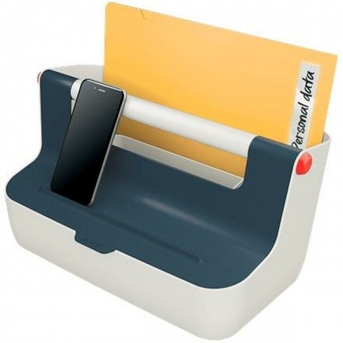 Ящик для хранения Leitz Cosy Ручка для переноски Серый ABS (21,4 x 19,6 x 36,7 cm) image 1