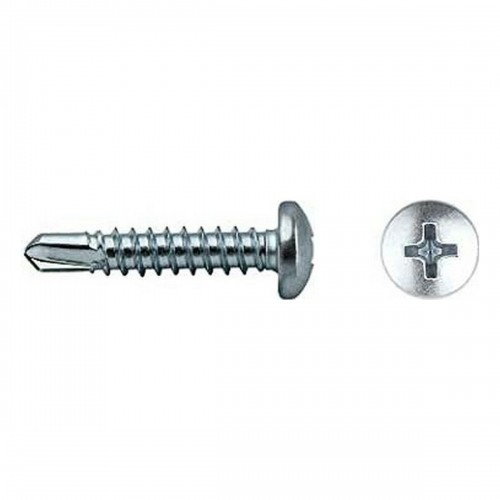 Self-tapping screw CELO 4,8 x 22 mm Metal plate screw 250 Units Galvanised image 1