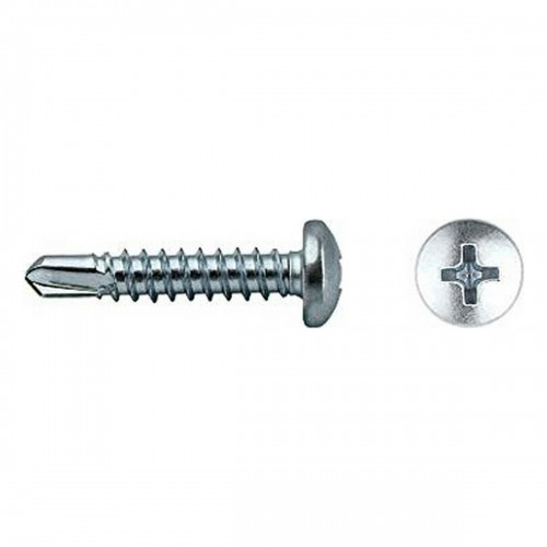 Self-tapping screw CELO 4,8 x 50 mm Metal plate screw 250 Units Galvanised image 1