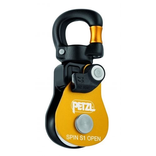 Petzl Spin S1 Open / Dzeltena / Melna image 1