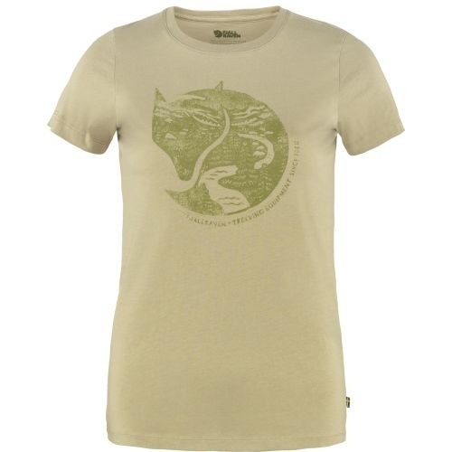 Fjallraven Arctic Fox Print T-Shirt W / Bēša / XS image 1