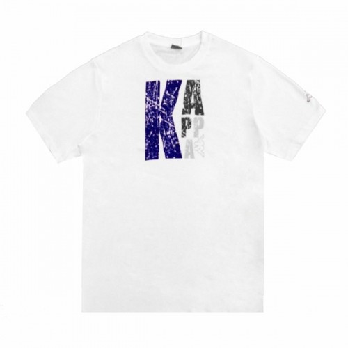 Men’s Short Sleeve T-Shirt Kappa Sportswear Logo White image 1