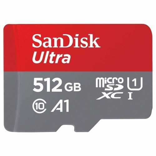 Mikro SD Atmiņas karte ar Adapteri SanDisk Ultra 512 GB image 1