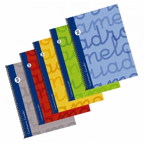 Notebook Lamela Multicolour Din A4 5 Pieces 80 Sheets image 1