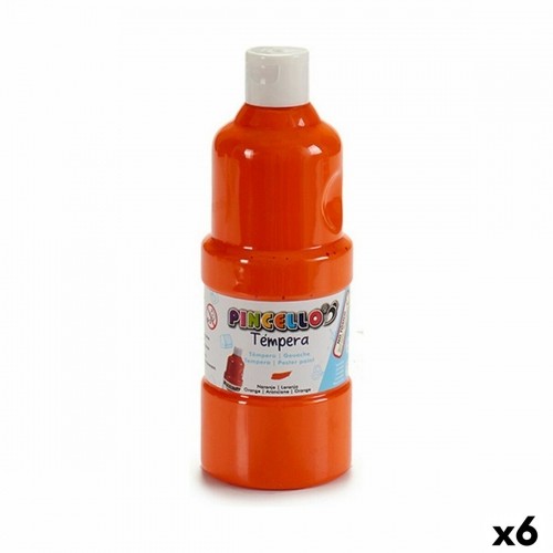 Pincello Tempera Oranžs 400 ml (6 gb.) image 1