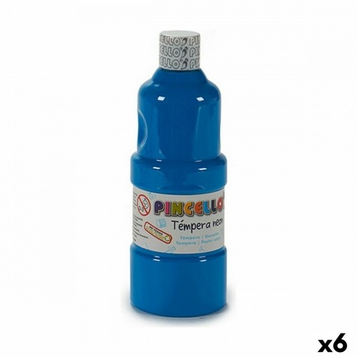 Tempera Neon Blue 400 ml (6 Units) image 1
