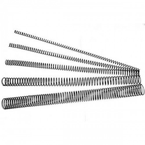 Binding Spirals DHP 4:1 100 Units Metal Black A4 Ø 24 mm image 1