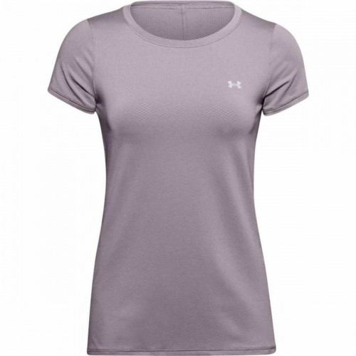 Women’s Short Sleeve T-Shirt Under Armour HeatGear Purple image 1