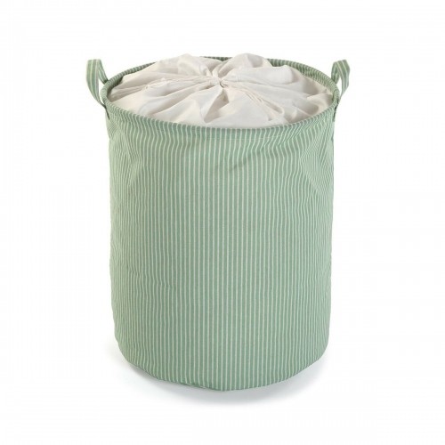 Laundry basket Versa Green Polyester Cotton Nylon (38 x 48 x 38 cm) image 1