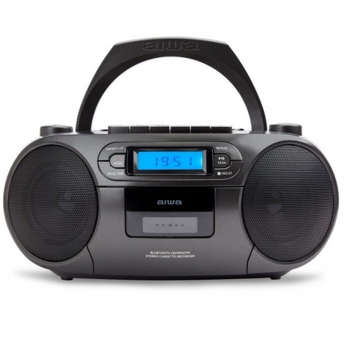 Радио с CD Aiwa Чёрный Bluetooth 5.0 LCD-экран image 1