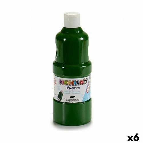 Tempera 400 ml Dark green (6 Units) image 1