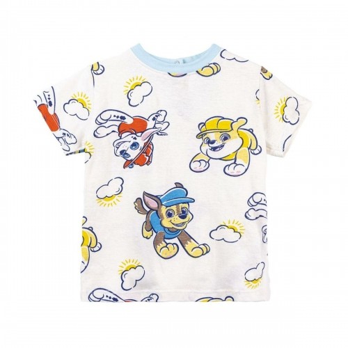 Short Sleeve T-Shirt The Paw Patrol Beige image 1