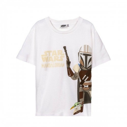 Short Sleeve T-Shirt The Mandalorian Brown image 1