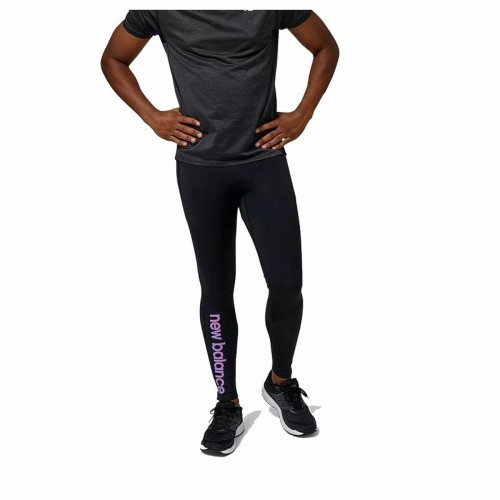 Мужские спортивные колготки New Balance Impact Run AT Tight Чёрный image 1