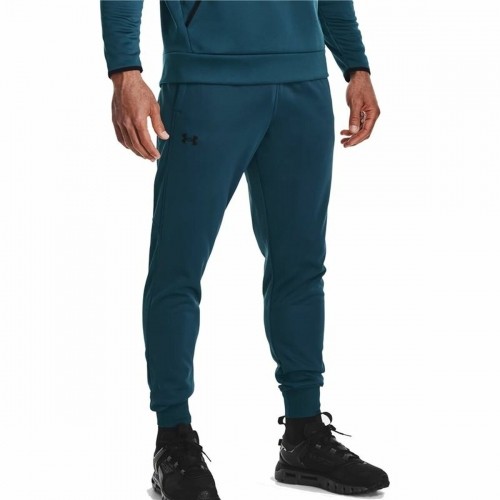 Adult Trousers Under Armour Fleece Joggers Blue image 1