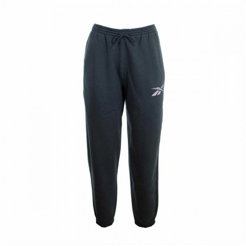 Long Sports Trousers Reebok Doorbuster Vector Graphic Dark blue Lady image 1