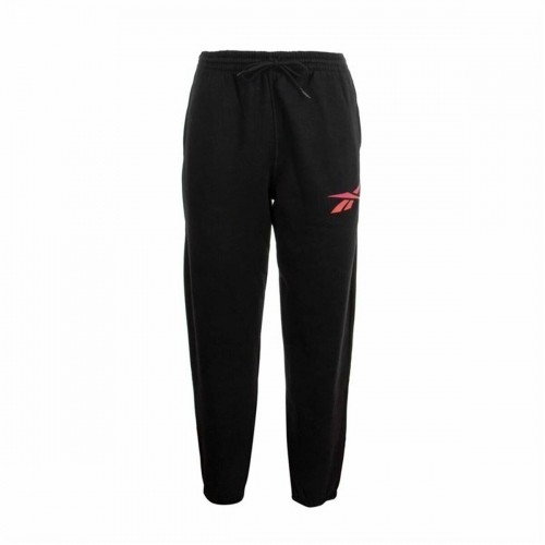 Long Sports Trousers Reebok Doorbuster Vector Graphic Lady Black image 1