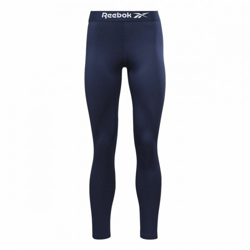 Sport leggings for Women Reebok Workout Ready Navy Blue image 1