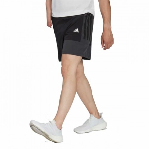 Спортивные мужские шорты Adidas Colourblock  Чёрный image 1