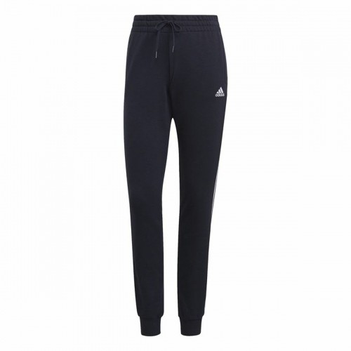 Длинные спортивные штаны Adidas Essentials French Terry 3 Stripes Женщина Темно-синий image 1
