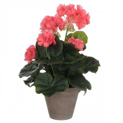 Decorative Plant Mica Decorations PVC Geranium (11,5 x 33 cm) image 1