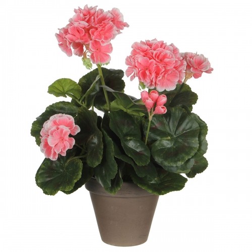 Decorative Plant Mica Decorations PVC Geranium (11,5 x 33 cm) image 1