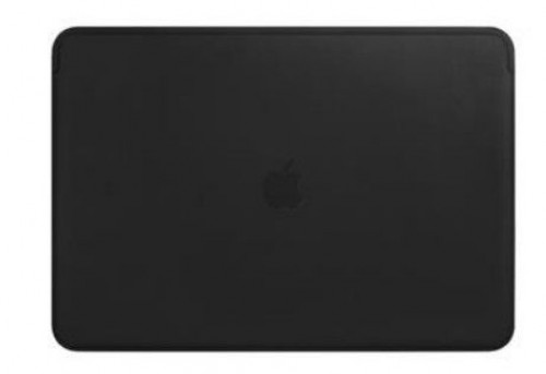 Apple  
         
       Leather Sleeve for MacBook Pro 15 
     Black image 1