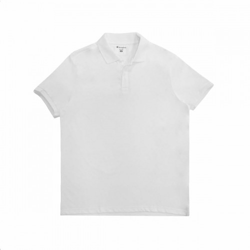 Men’s Short Sleeve Polo Shirt Champion Sportswear White image 1