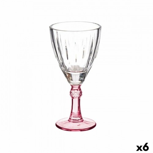 Vivalto Vīna glāze Stikls Rozā 6 gb. (275 ml) image 1