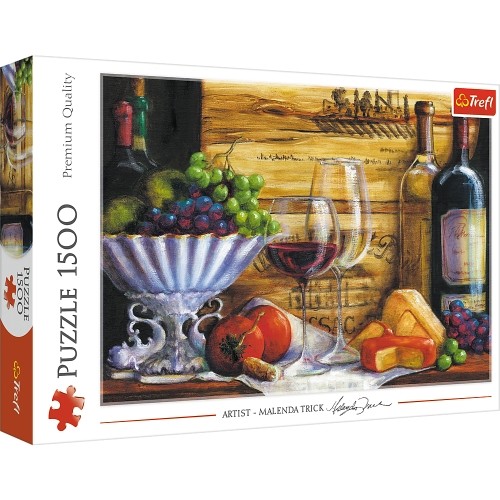 Trefl Puzzles TREFL Пазл Вино 1500 шт. image 1