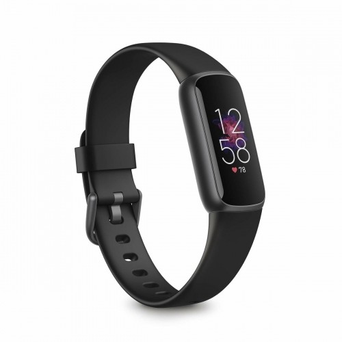 Aktivitāšu Rokassprādze Fitbit FB422BKBK Melns 0,96" image 1