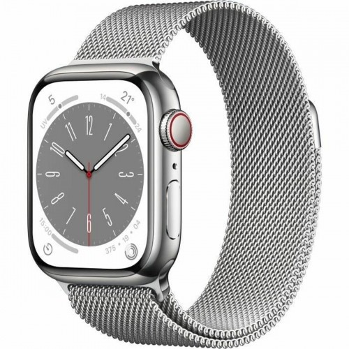 Умные часы Apple Series 8 WatchOS 9 Серебристый 32 GB 4G image 1