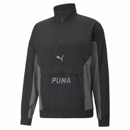 Мужская спортивная куртка Puma Fit Woven Чёрный image 1