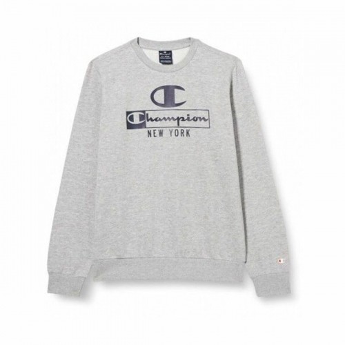 Men’s Sweatshirt without Hood Champion Crewneck Grey image 1