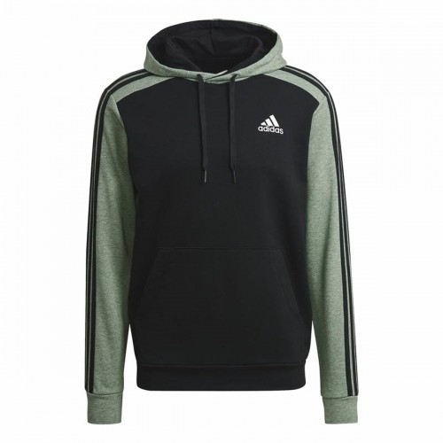 Men’s Hoodie Adidas Essentials Mélange French Terry Black image 1