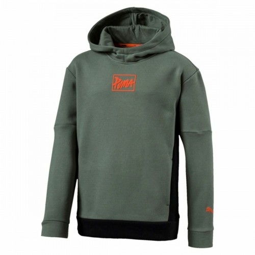 Unisex Sporta Krekls ar Kapuci Puma Style Hoody B Laurel Wreath Olīvas image 1