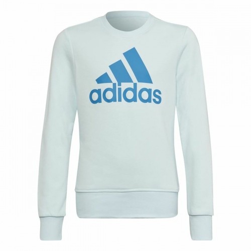 Hoodless Sweatshirt for Girls Adidas Essentials Light Blue image 1