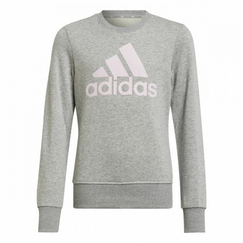 Hoodless Sweatshirt for Girls Adidas Essentials Grey image 1