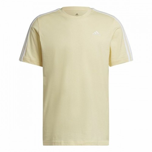 t-krekls Adidas Essentials 3 Bandas  Dzeltens image 1